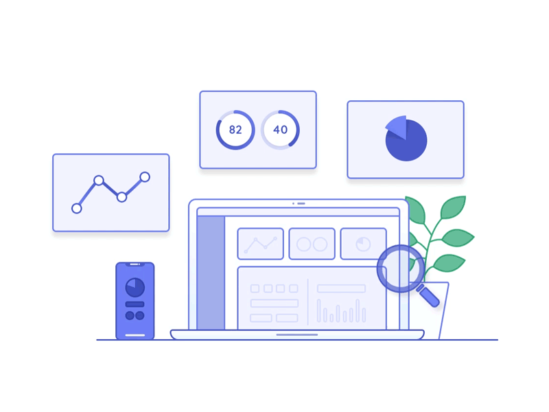 Data Solutions Illustration