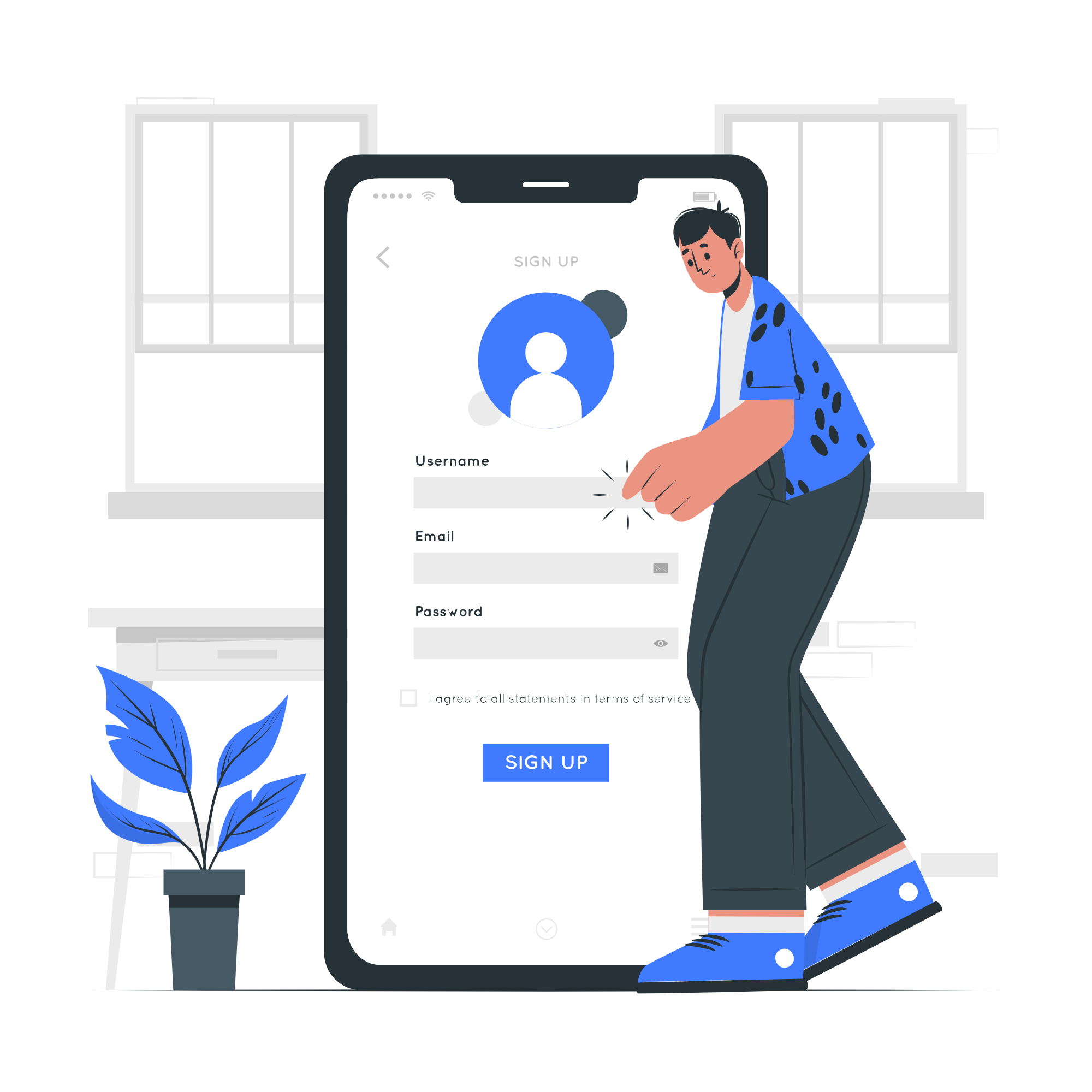 Sign up
